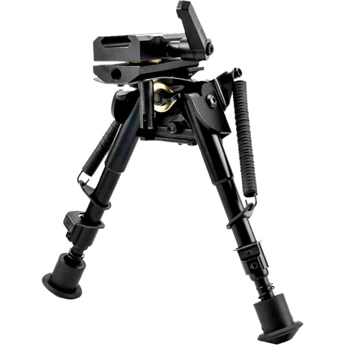 Сошки SHOTTIME на Weaver быстросъёмные поворотные без качалки 23-33см BPST-RW-LM